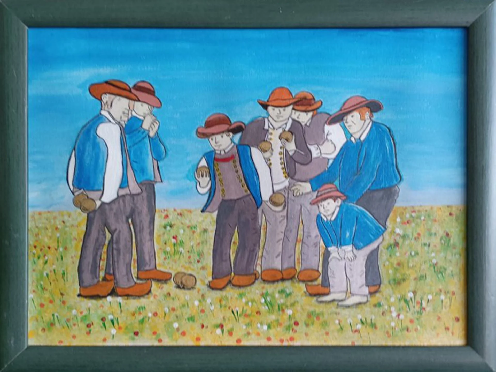 Les joueur de boules